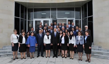 President Ilham Aliyev reviewed the Culture Center in Lankaran after major overhaul - PHOTOS